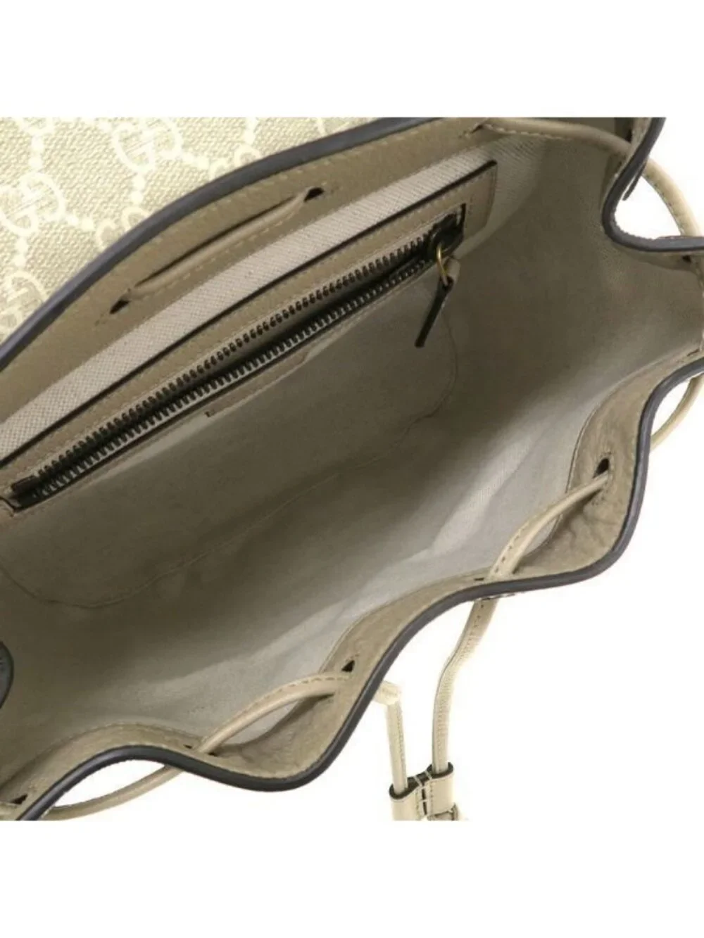 Gucci Interlocking Backpack Beige